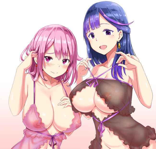 Erotic anime summary Beautiful girls who have transparent skin, underwear,, etc. from clothes [secondary erotic] 12