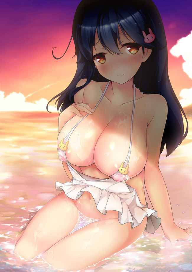 Erotic anime summary Beautiful girls who have transparent skin, underwear,, etc. from clothes [secondary erotic] 15