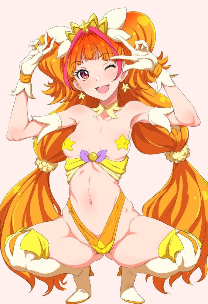 【Pretty Cure】Cute erotica image summary that comes through with the ecchi of cure twinkle 13