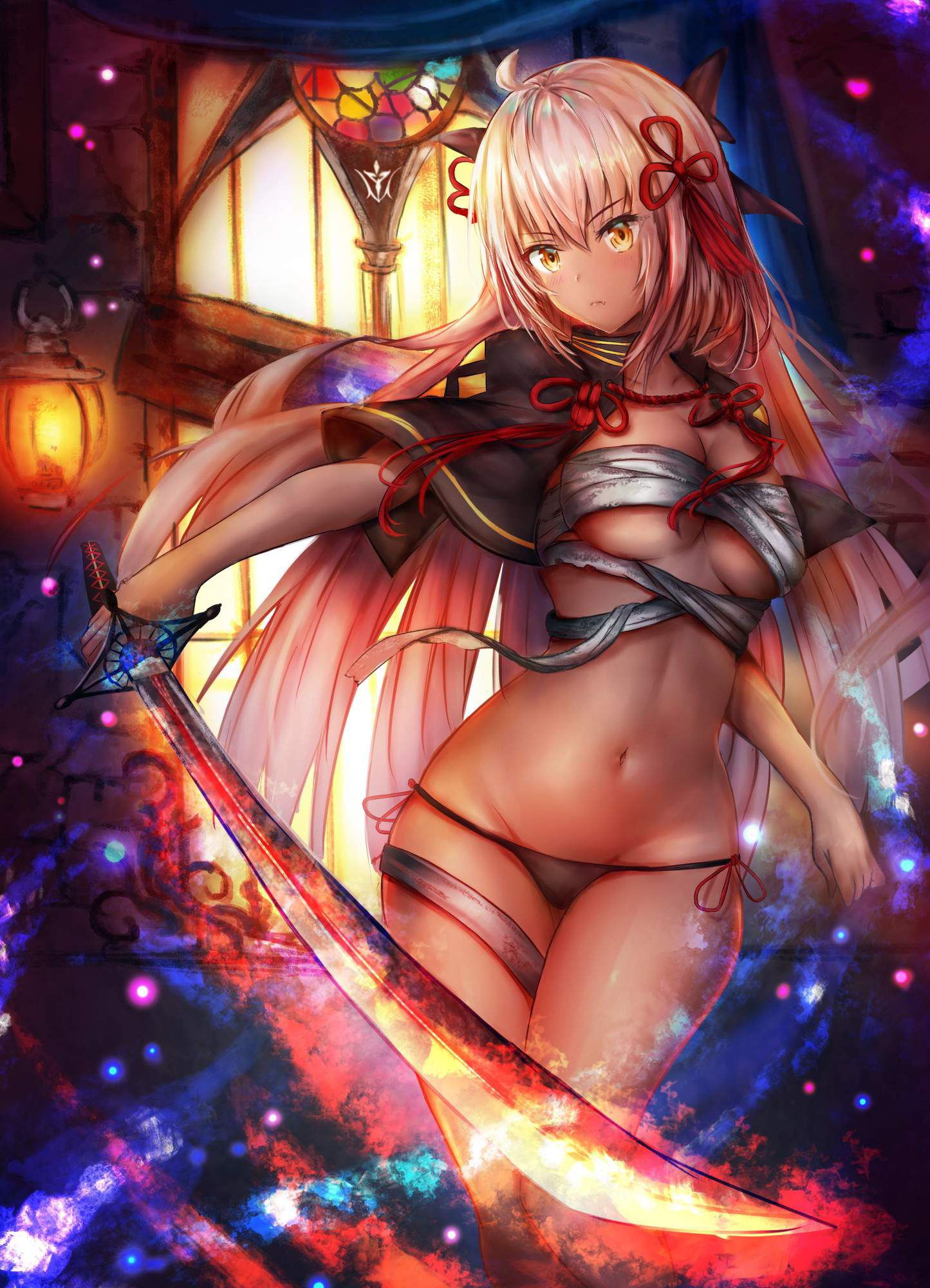 【Fate Grand Order】High-quality erotic images that can be made into Okita wallpaper (PC / smartphone) 15