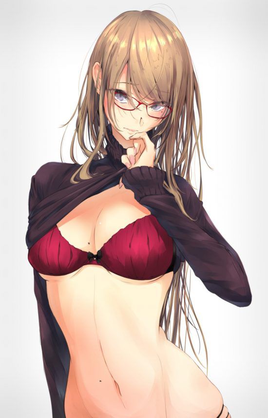 Erotic anime summary Erotic image of figure that beautiful girls and beautiful girls of glasses fascinate [secondary erotic] 2