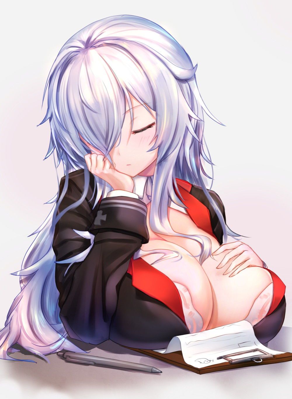An erotic image that goes through Graf Zeppelin of Ahe face that is about to fall into pleasure! 【Azur Lane】 12