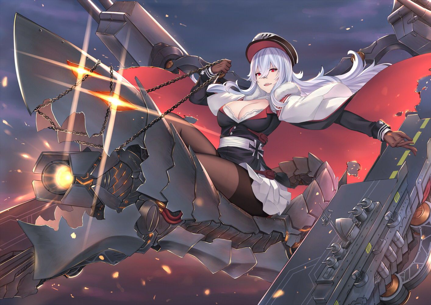 An erotic image that goes through Graf Zeppelin of Ahe face that is about to fall into pleasure! 【Azur Lane】 8