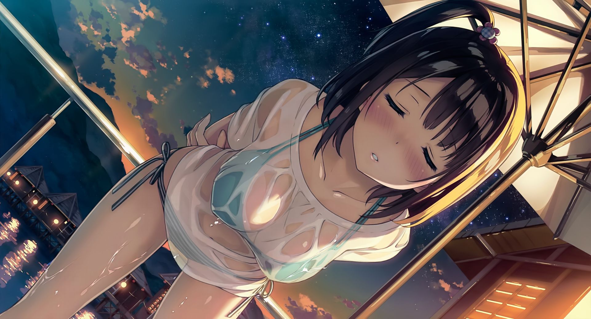 Erotic anime summary and underwear get drenched and lewd beautiful girls [secondary erotic] 15