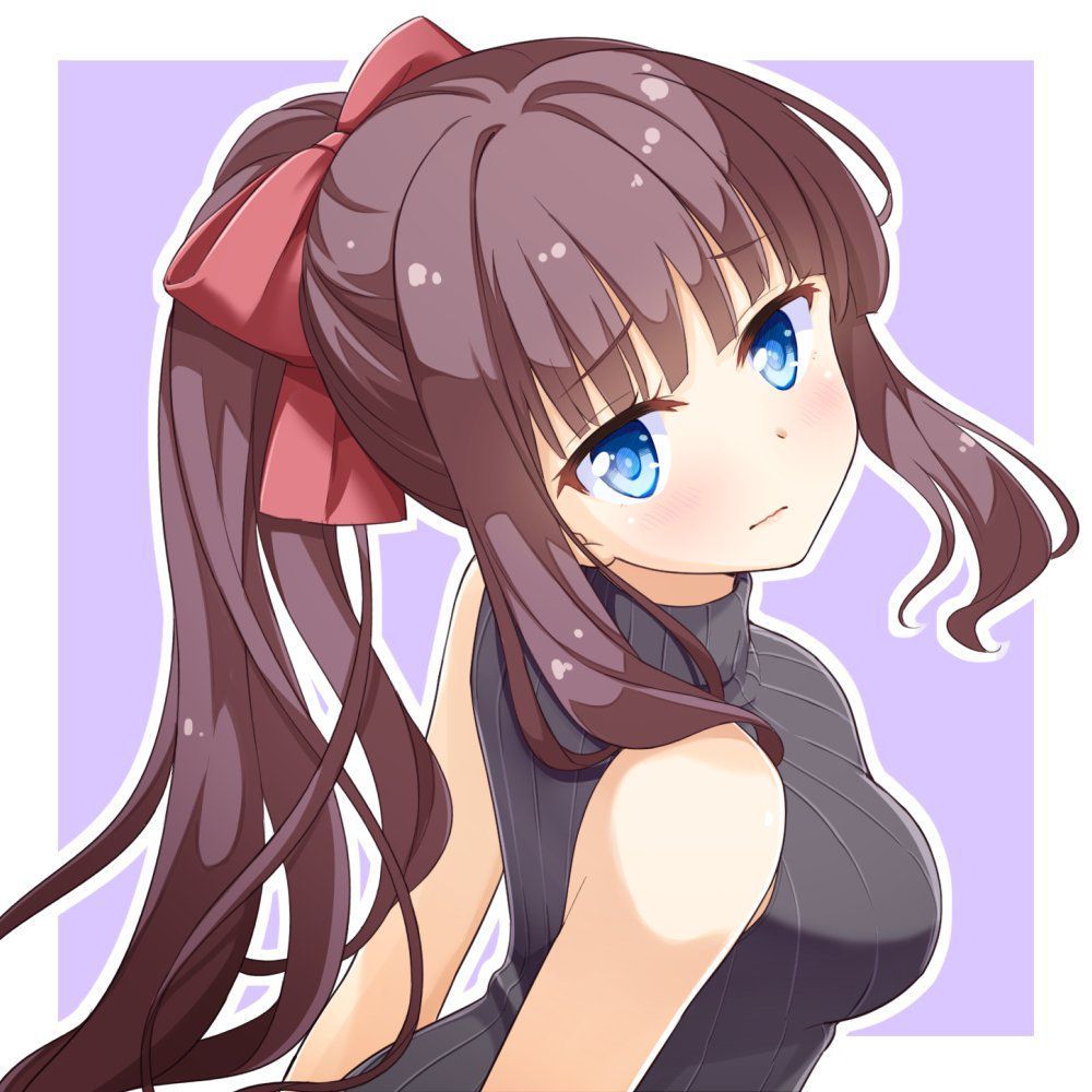 Cute 2D image of ponytail. 20