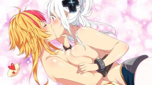 Erotic anime summary Erotic image [secondary erotic] that lesbian beautiful girls are densely intertwined 8