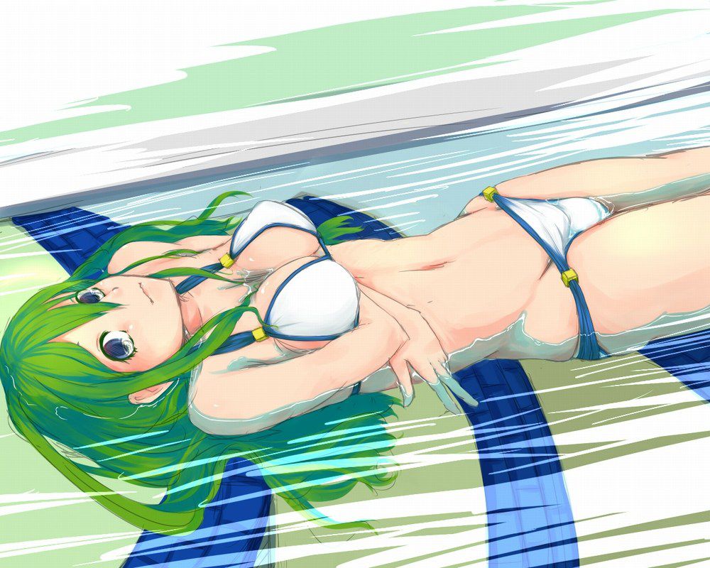 Swimming swimsuits are good, but sometimes ordinary bikinis and sukusui are also good! 2D erotic image called 10