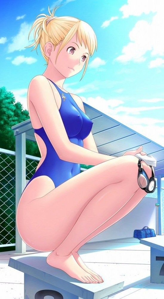 Swimming swimsuits are good, but sometimes ordinary bikinis and sukusui are also good! 2D erotic image called 3