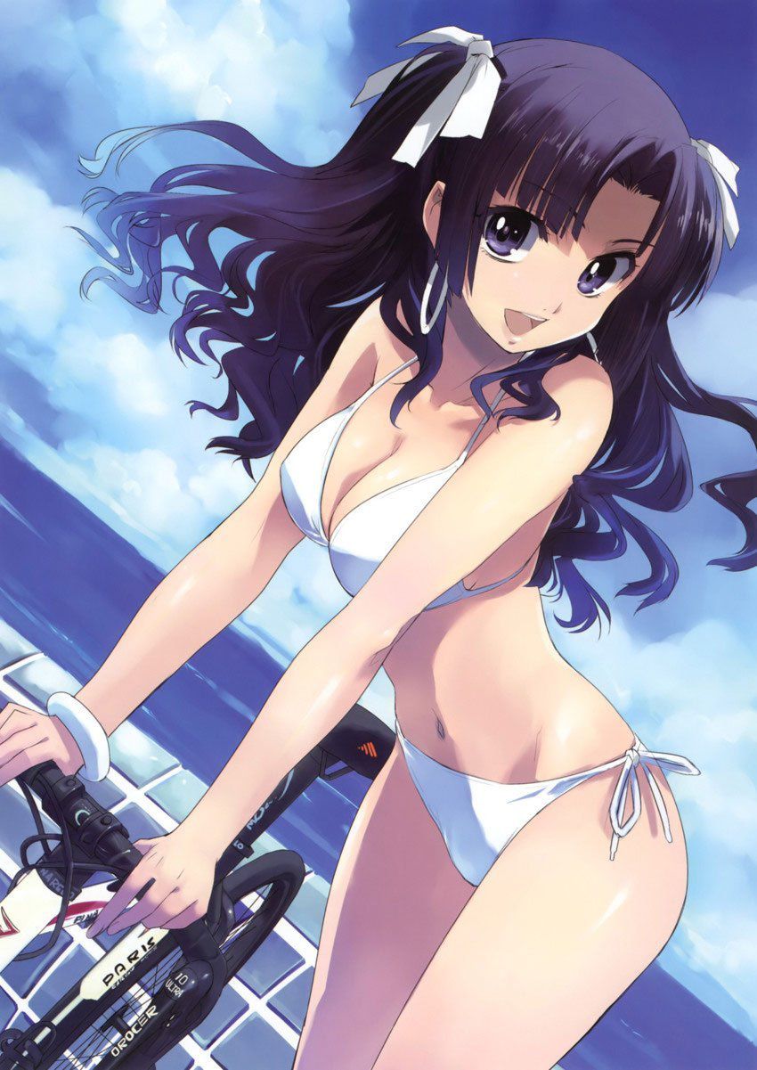Swimming swimsuits are good, but sometimes ordinary bikinis and sukusui are also good! 2D erotic image called 32