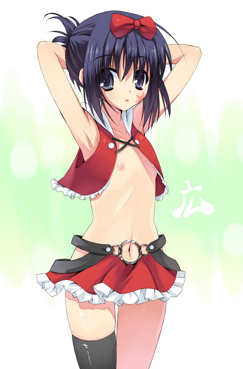 A small breast loli girl is a 2D erotic image that is too much with and is sure to pull out immediately! 11