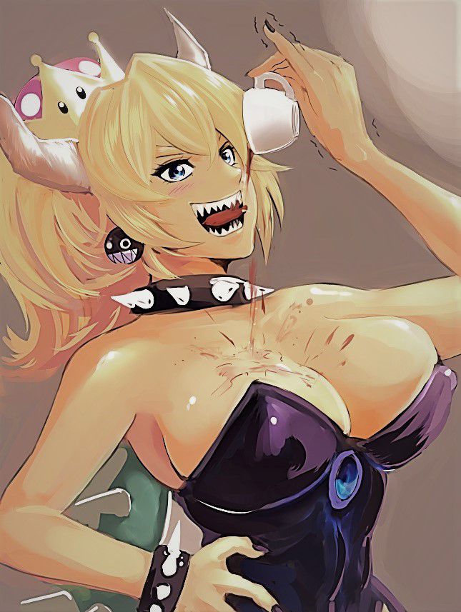 Super Mario Princess Bowser's intense erotic and saddled secondary erotic image summary 25