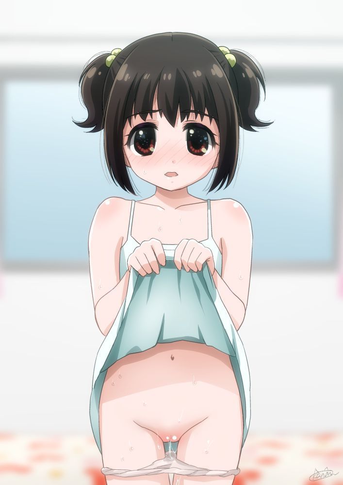 If you get excited with this 2D erotic image, it is Lolicon. Please take a peek in your heart. By the way, I am Lolicon. 9