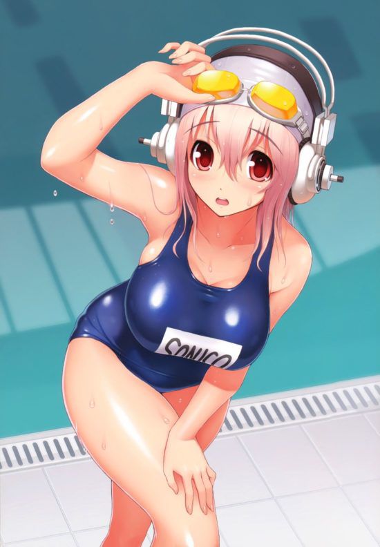 It is an erotic image of a super sonico child! 11
