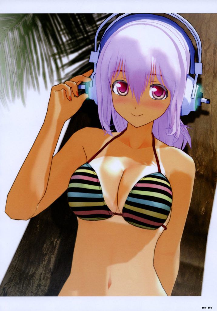 It is an erotic image of a super sonico child! 13