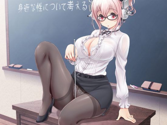 It is an erotic image of a super sonico child! 17