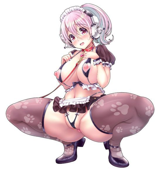 It is an erotic image of a super sonico child! 6