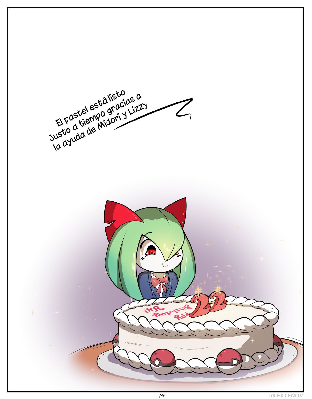 [RilexLenov] Birthday Cake (Pokemon) [Spanish] 15