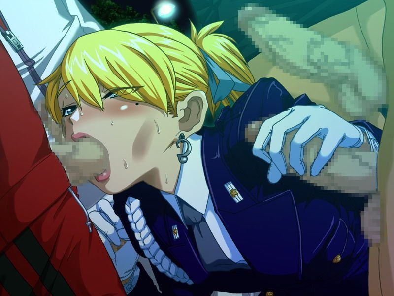 【Secondary erotic】 Here is the erotic image that the police in uniform are doing lewd things 8