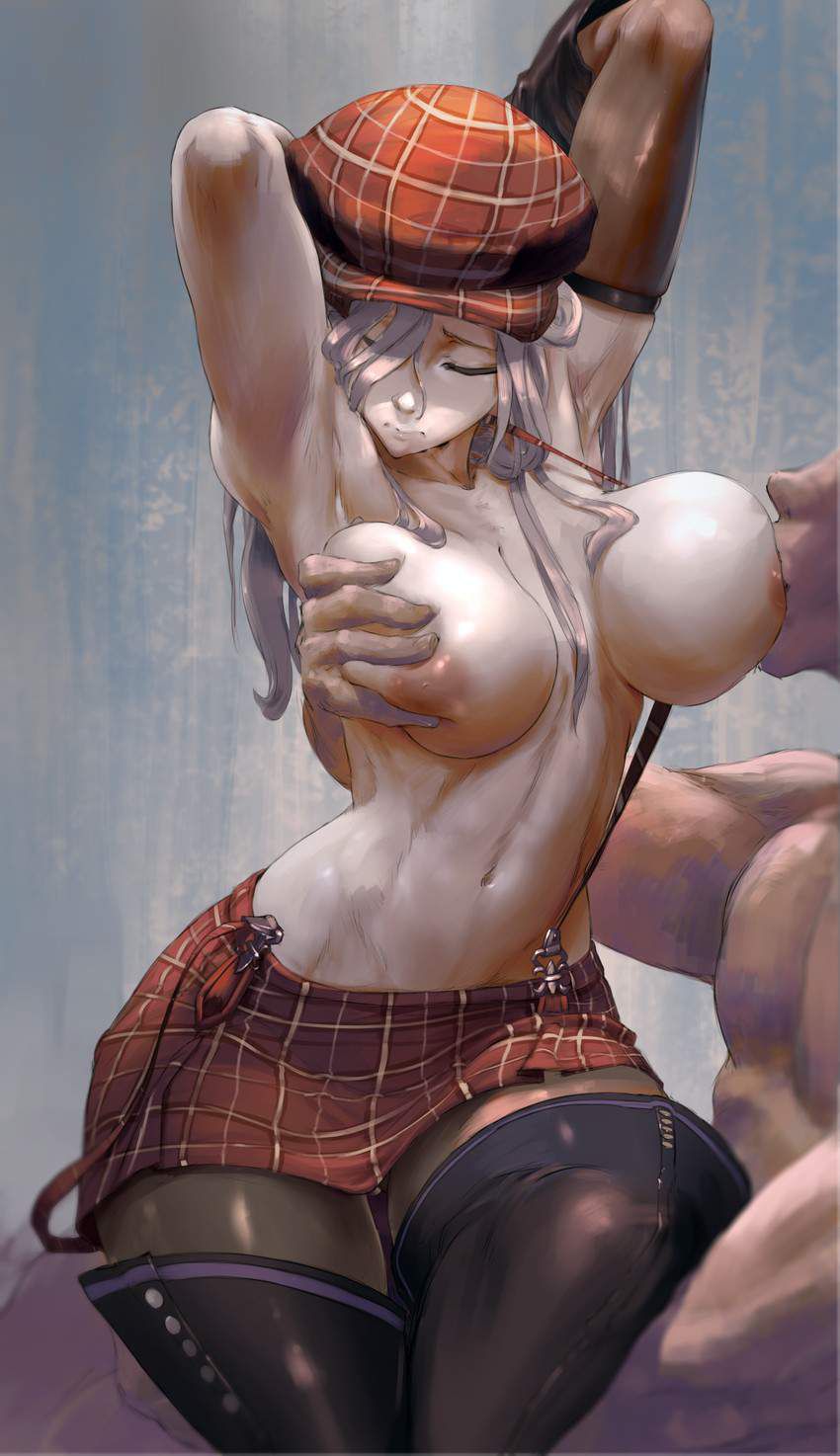 Alisa's erotic secondary erotic images are full boobs! 【God Eater】 14