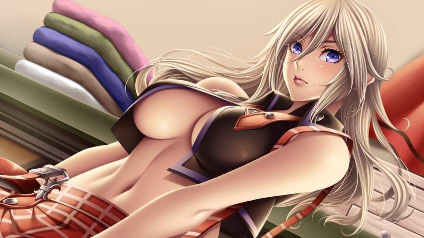 Alisa's erotic secondary erotic images are full boobs! 【God Eater】 8