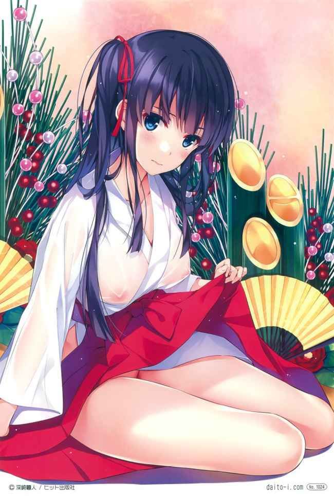 Erotic anime summary Beautiful girls who have worn lewd clothes so that underwear and nipples can be seen [40 sheets] 38
