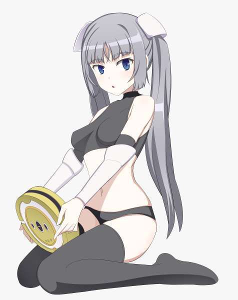 Review the erotic images of Miss Monochrome 17