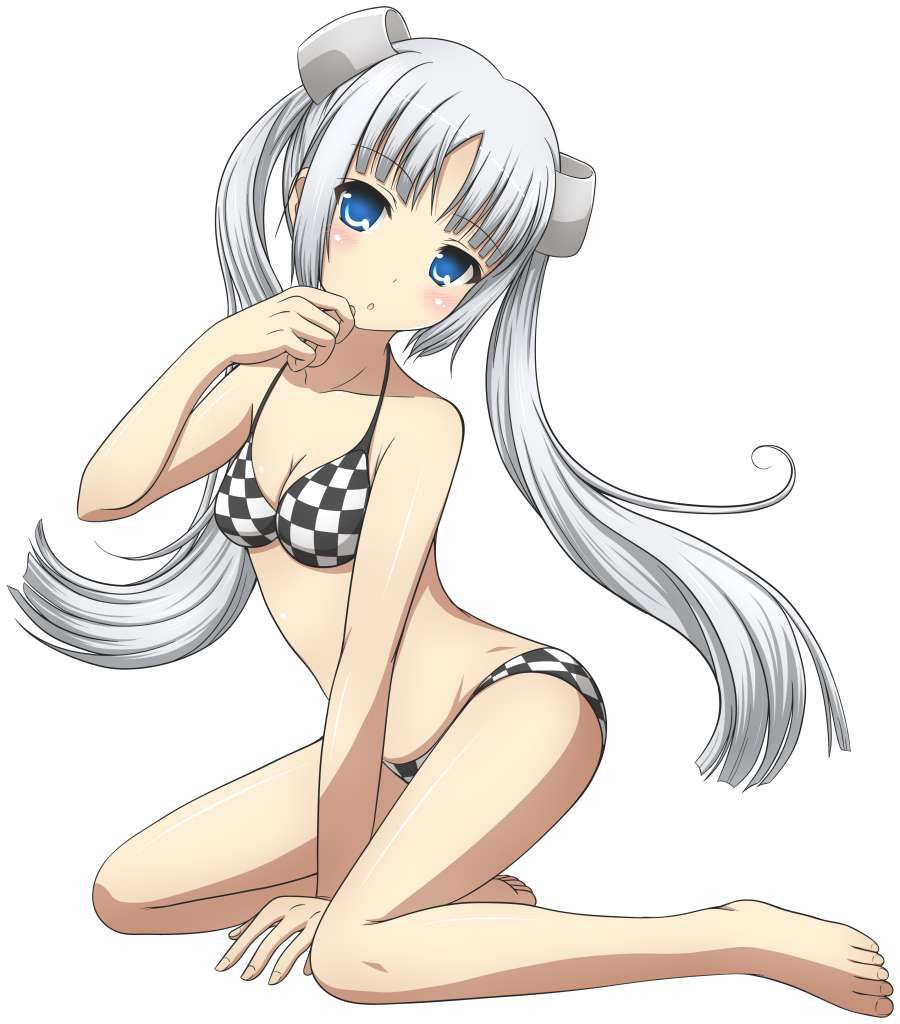 Review the erotic images of Miss Monochrome 7