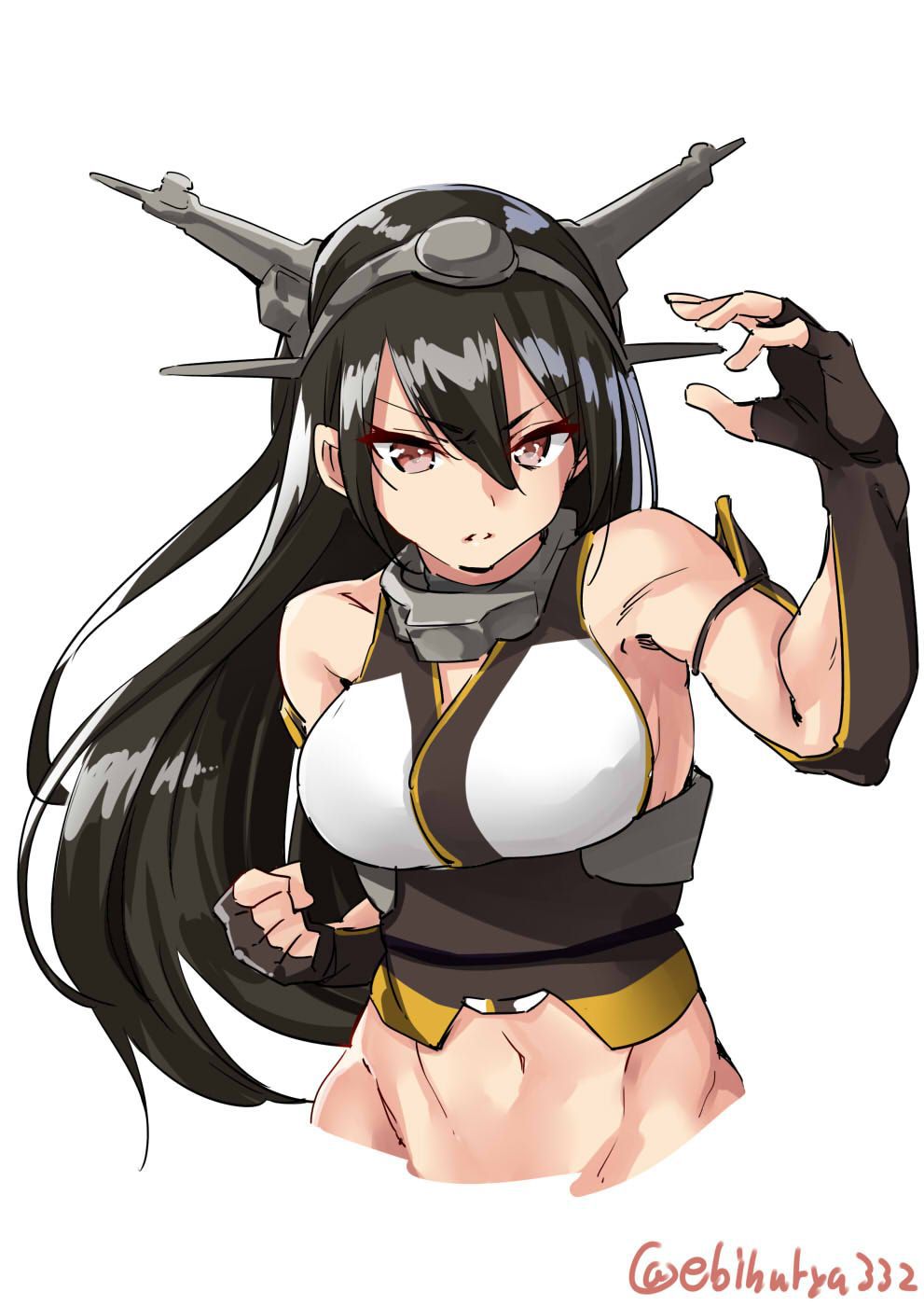 [Fleet Collection] immediately pull out with erotic image that I want to suck tightly in Nagato! 3