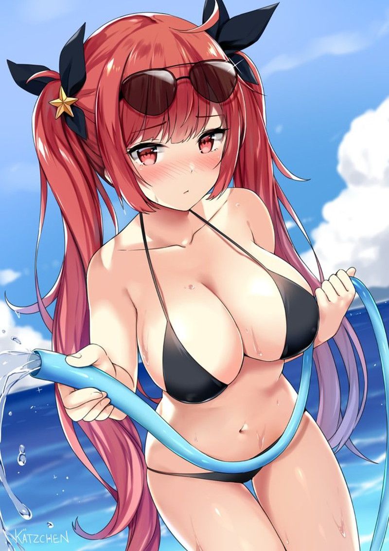 Erotic anime summary As a result of busty beautiful girls wearing swimsuit wwwww [43 photos] 11