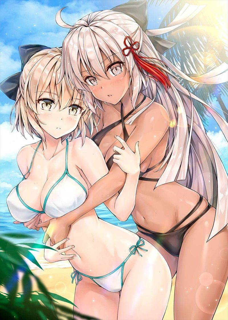 Erotic anime summary As a result of busty beautiful girls wearing swimsuit wwwww [43 photos] 13