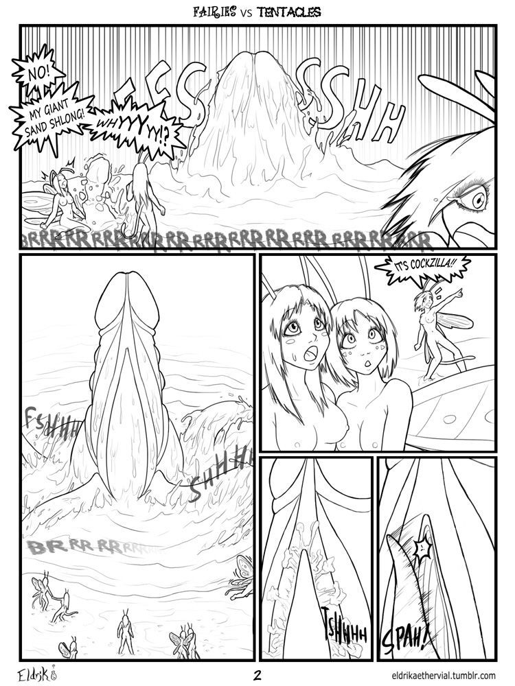 [Bobbydando] Fairies vs Tentacles [Ongoing] 3