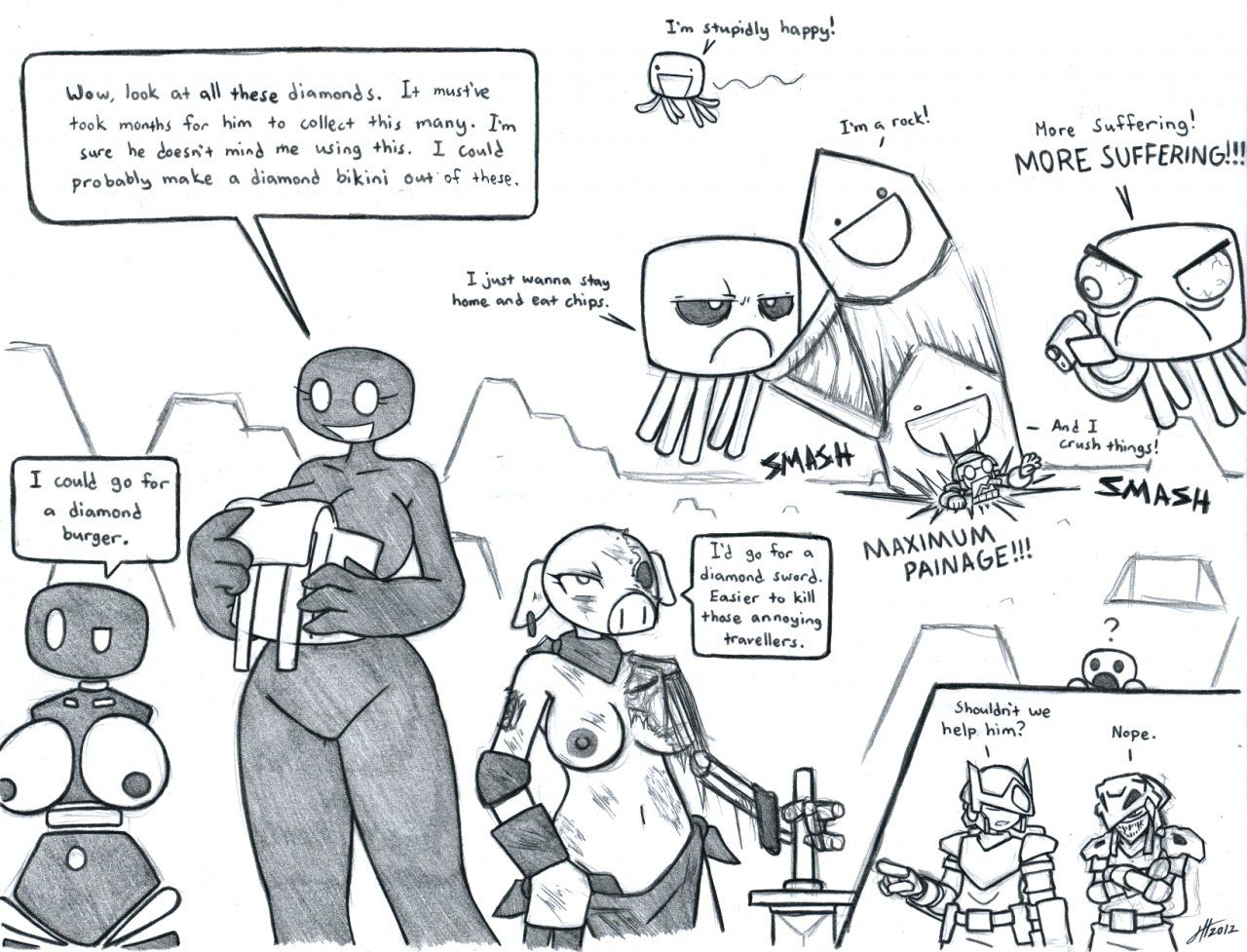 The adventures of Iron boy (Mutantnight) 8