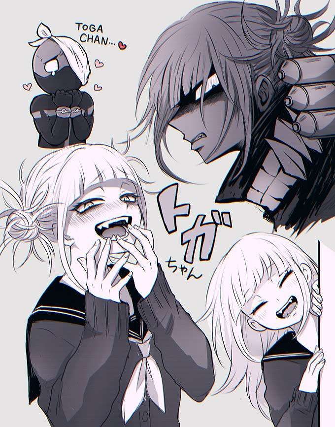 【My Hero Academia Erotic Image】 The secret room for those who want to see Toga Himiko's ahe face is here! 12