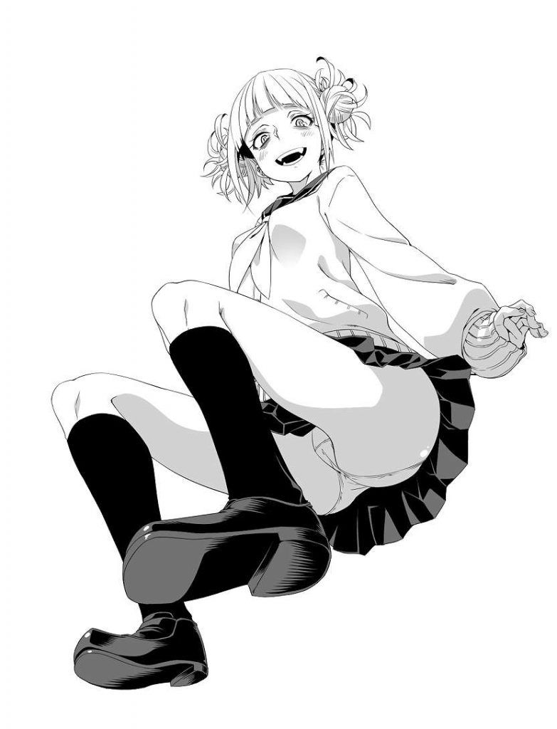 【My Hero Academia Erotic Image】 The secret room for those who want to see Toga Himiko's ahe face is here! 9