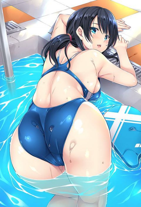 Erotic anime summary Beautiful girls wearing pitch pichi's Doeloy swimsuit [secondary erotic] 1