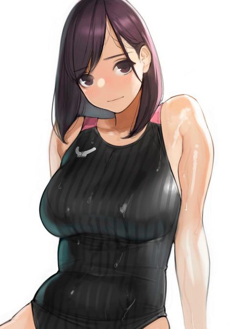 Erotic anime summary Beautiful girls wearing pitch pichi's Doeloy swimsuit [secondary erotic] 10