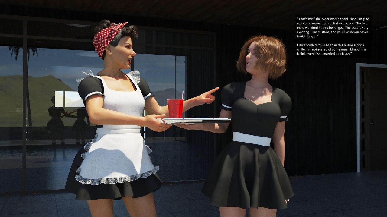 Virtual Giantess - Maid To Serve 4