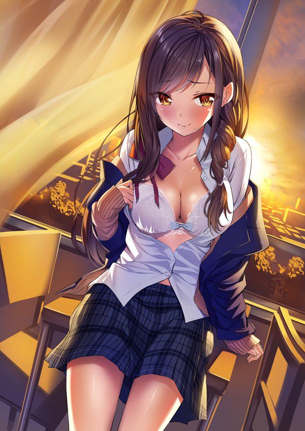 Erotic anime summary Erotic images of beautiful girls wearing uniforms [secondary erotic] 16