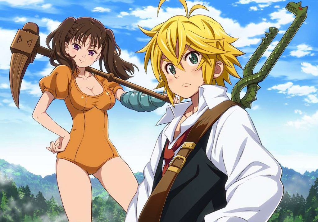 Seven deadly sins Erotic image summary that makes you want to go to the world of two dimensions and make you want to with Diane 6