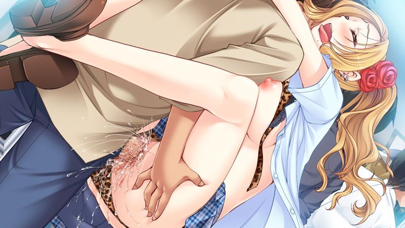 Erotic image summary of a girl who is blamed for from the bottom in ekiben 26