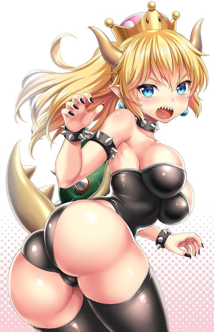 【Super Mario】Princess Bowser's free secondary erotic images 20