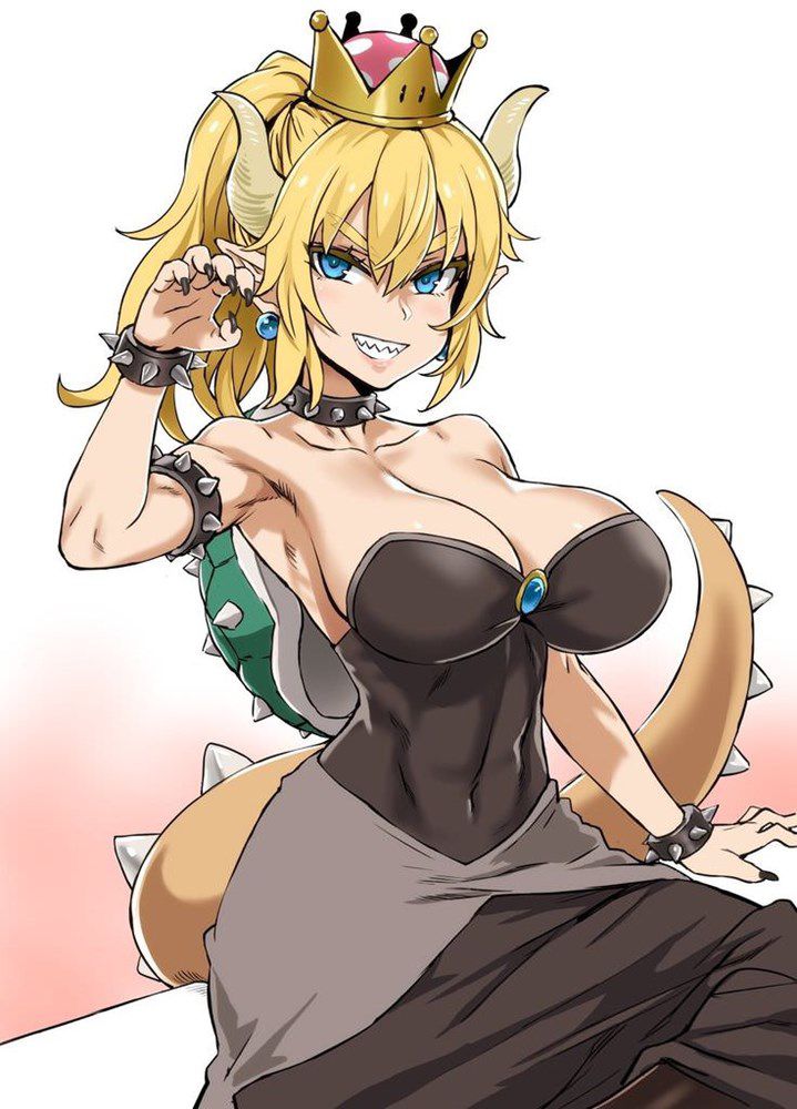 【Super Mario】Princess Bowser's free secondary erotic images 6