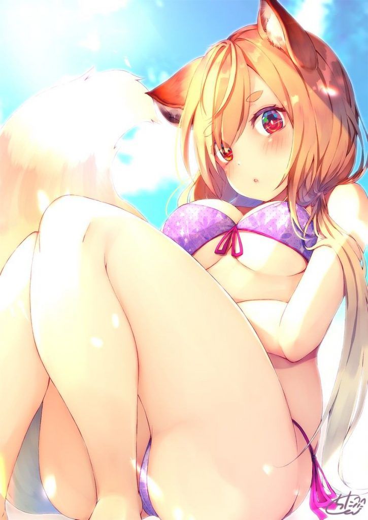 Erotic image full of immoral feeling of fox girl 2