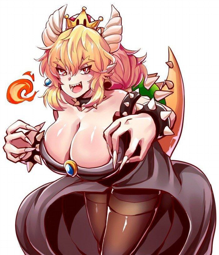 【Erotic Image】Character image of Princess Bowser who wants to refer to super Mario erotic cosplay 1