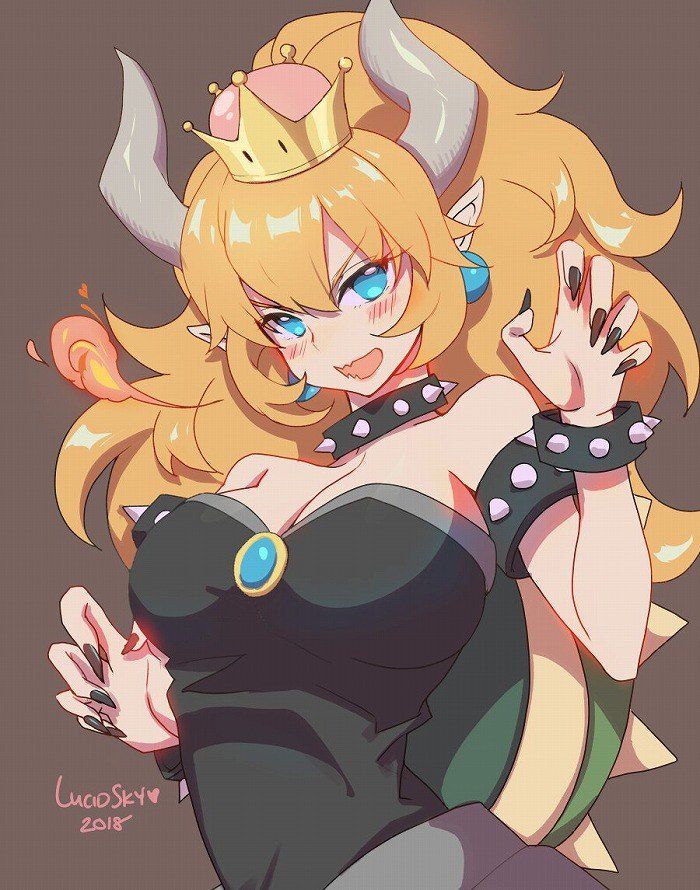 【Erotic Image】Character image of Princess Bowser who wants to refer to super Mario erotic cosplay 11