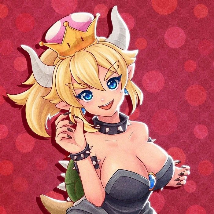 【Erotic Image】Character image of Princess Bowser who wants to refer to super Mario erotic cosplay 19