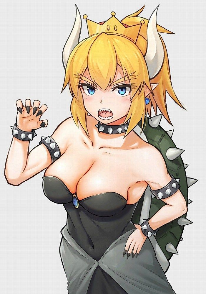 【Erotic Image】Character image of Princess Bowser who wants to refer to super Mario erotic cosplay 4