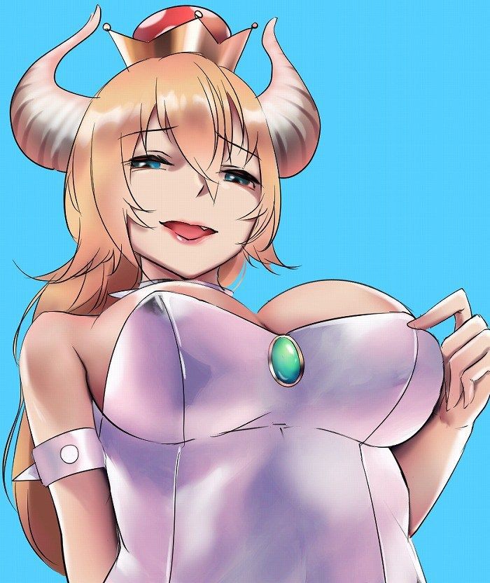 【Erotic Image】Character image of Princess Bowser who wants to refer to super Mario erotic cosplay 7