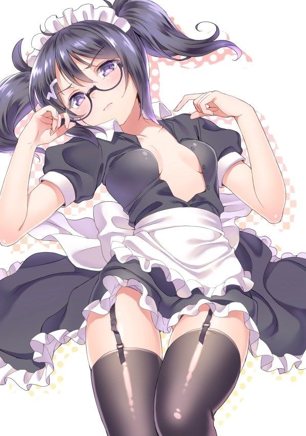 Two-dimensional erotic image that I want such a cute maid to nurse variously because I am not physically ill 13