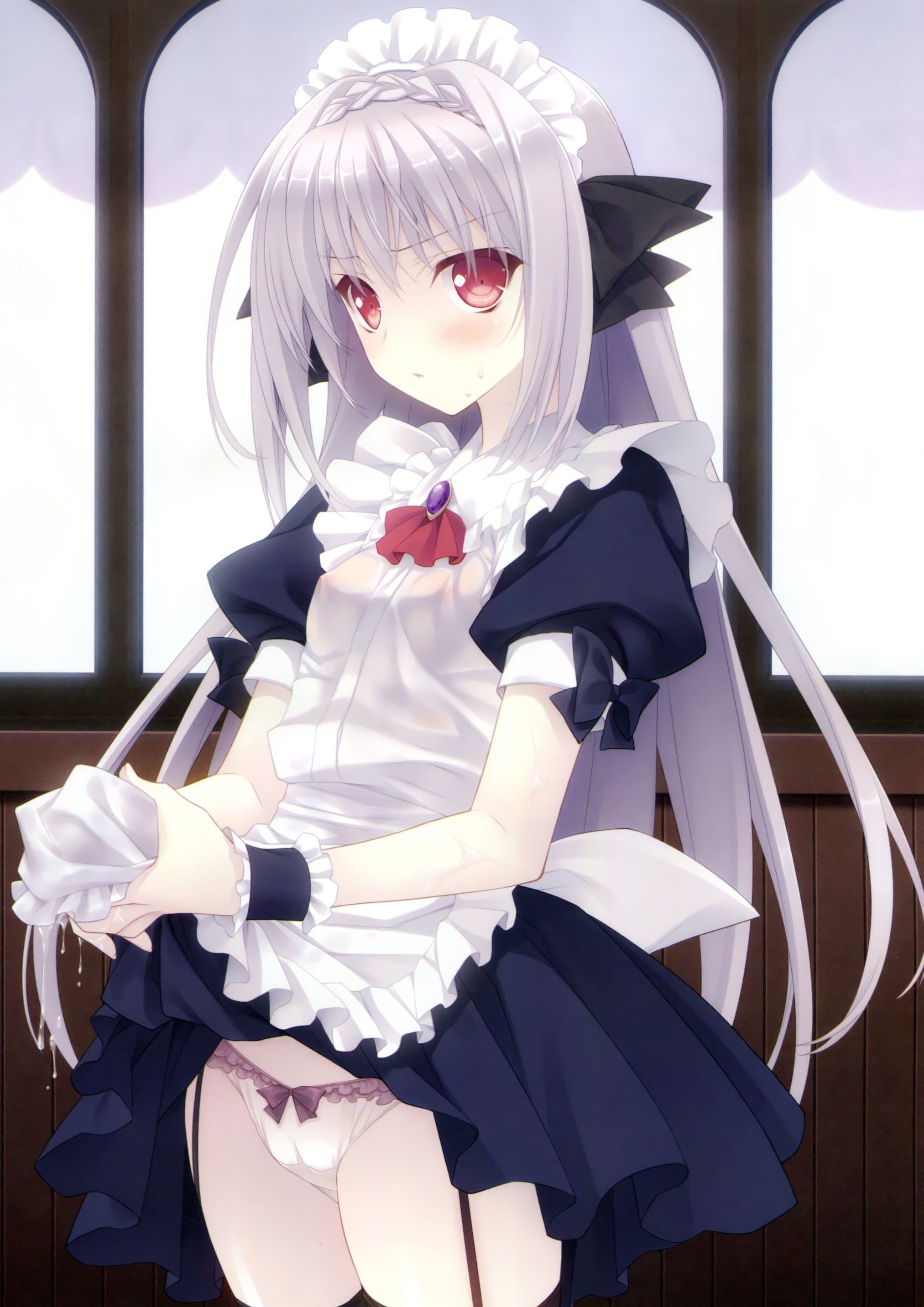 Two-dimensional erotic image that I want such a cute maid to nurse variously because I am not physically ill 3